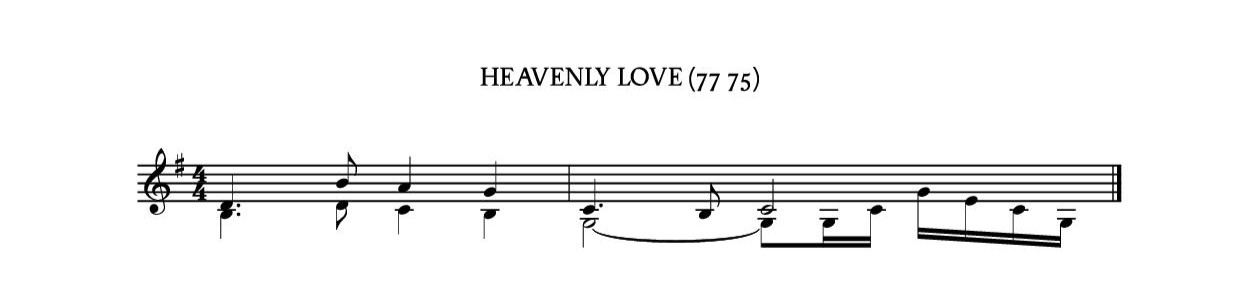 Heavenly love (77 75)